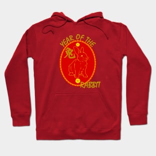 Year of the Rabbit Zodiac Chinese New Year Hoodie